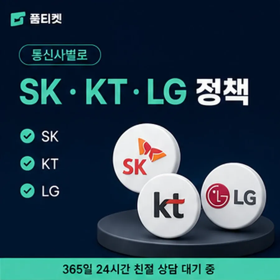 품티켓 컬쳐랜드 회선의 콘텐츠이용료 한도 인앱 결제 자리 안내 이미지